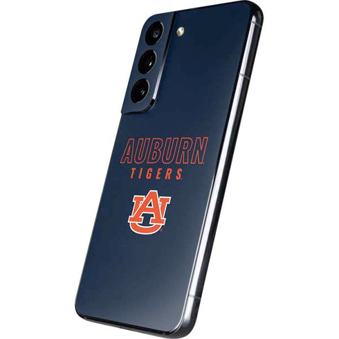 Auburn University Tigers Outline Galaxy S22 Skin